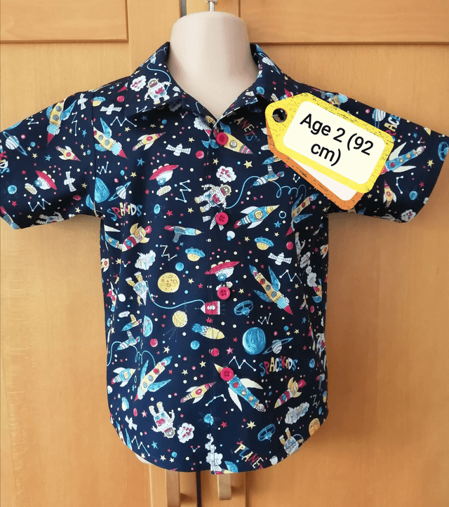 Shirt - 12 mth (80 cm). Your choice of fabric