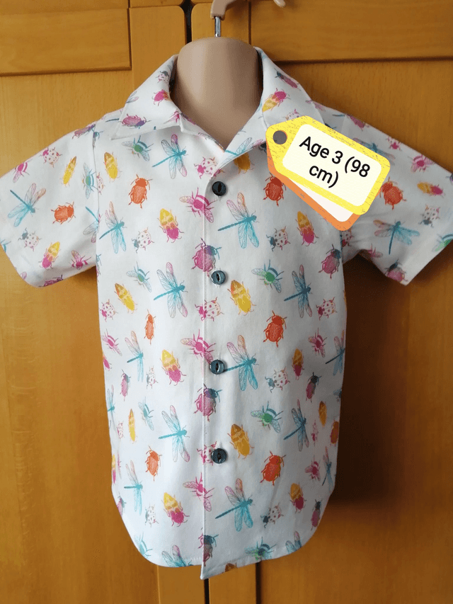Shirt - 2 yrs (92 cm). Your choice of fabric