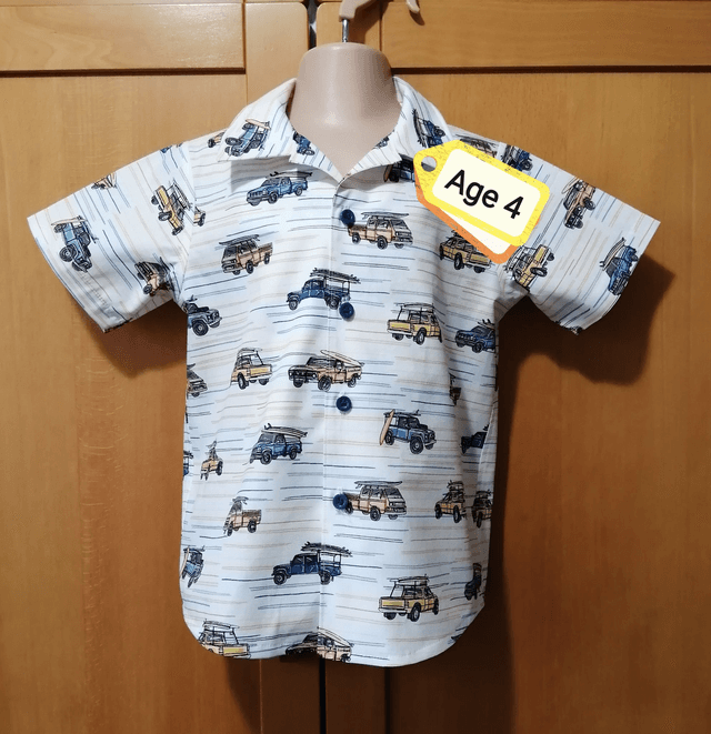 Shirt - 12 mth (80 cm). Your choice of fabric