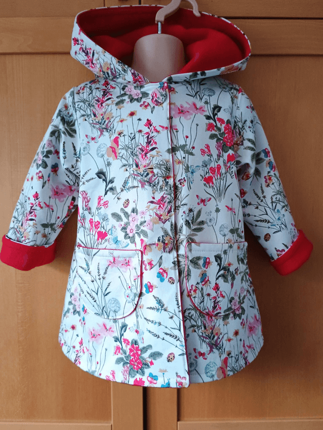 Coat - 2 yrs (92 cm).   Ladybird&#039;s garden